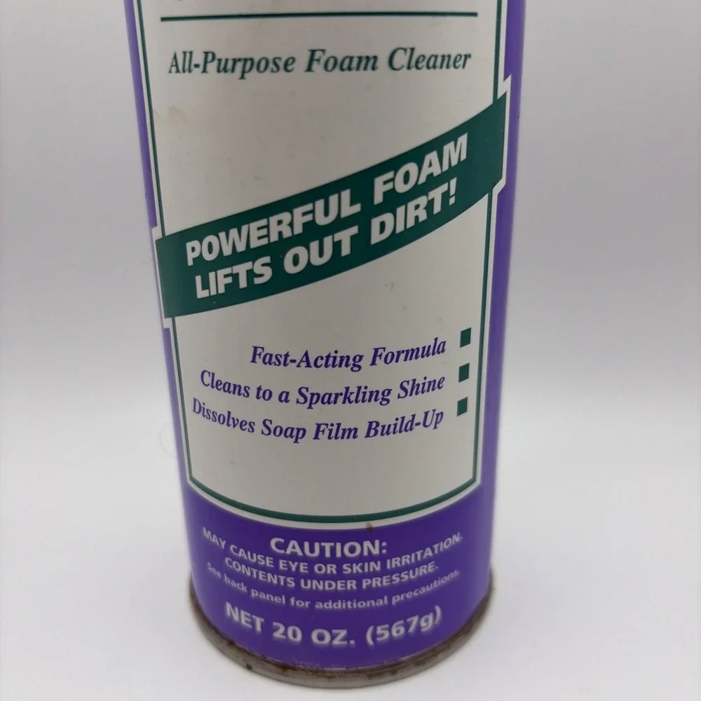 Vintage Fuller Brush Grout And Tile Cleaner All Purpose Foam Cleaner‎ 20oz Prop
